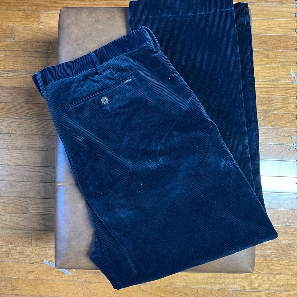 Polo by Ralph Lauren Dark Blue Corduroy Pants